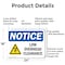Signmission Low Overhead Clearance, 24 in W x Rectangle, Aluminum OS-2PACK-NS-A-1824-L-14067 - alternate 5